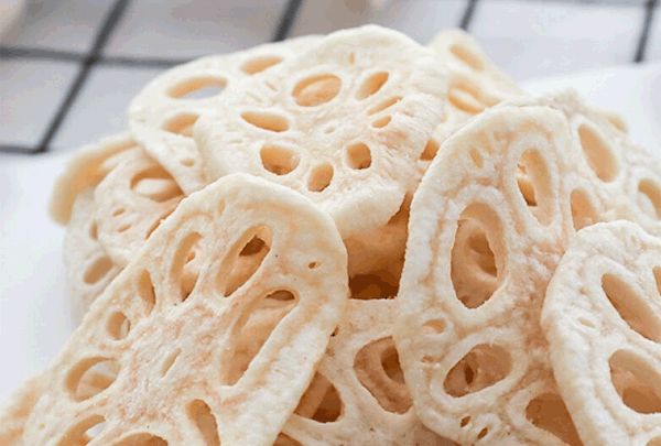 dehydrated lotus-root slice