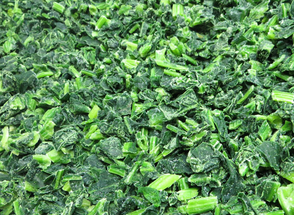 frozen spinach