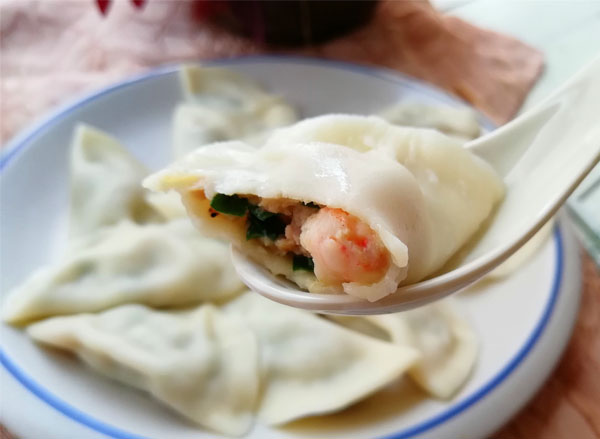 Three delicacies dumplings